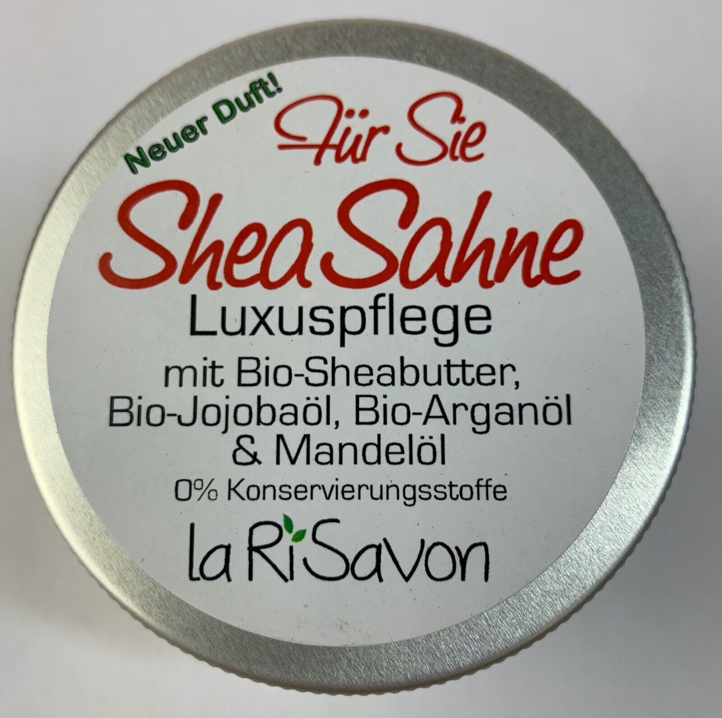 Vegane Sheasahne Feuchtigkeits-Creme für trockene Haut Bio-Sheabutter