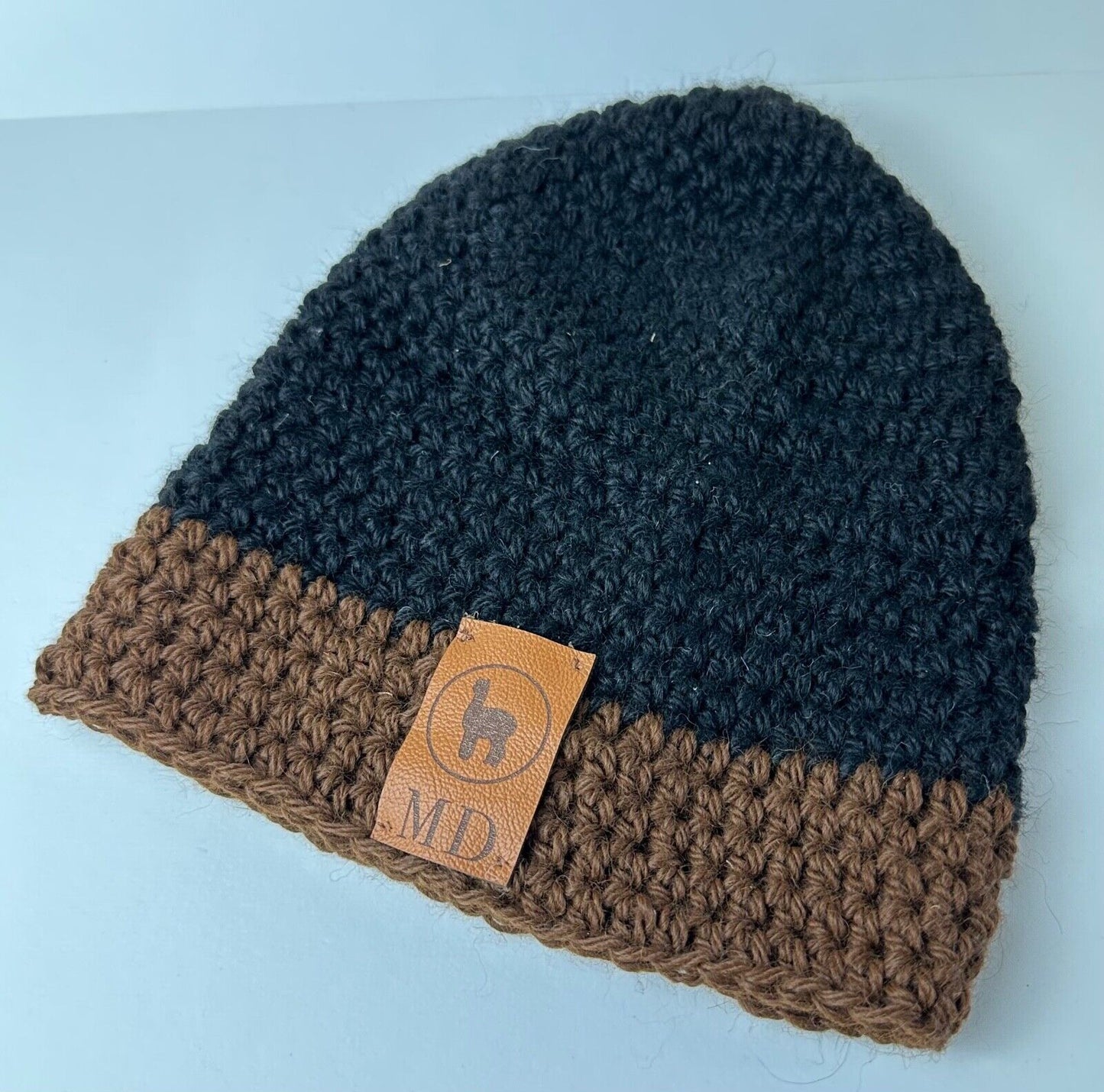 Alpakamütze 100% Alpakawolle in Naturfarben handgefertigt verschiedene Designs