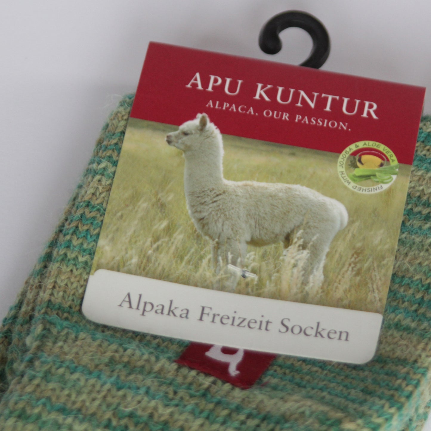 Alpaka FREIZEIT-Socken aus Alpaka-Wolle-Mix